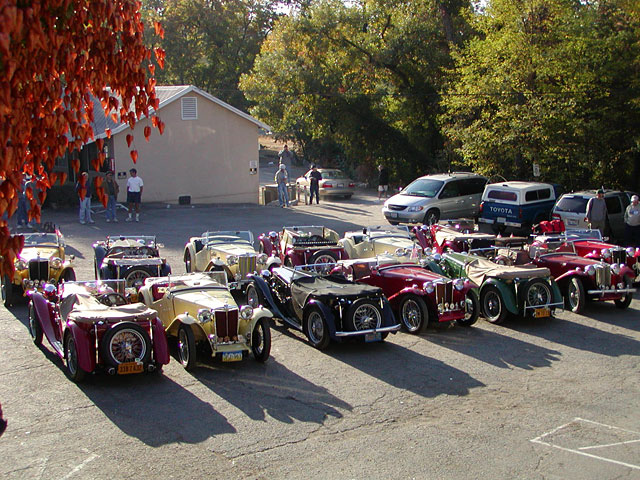 Lineup at the 2001 TCMG / ARR Conclave in Murphys
