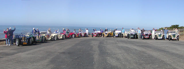 Lineup at the 2004 TCMG / ARR Conclave in Cambria