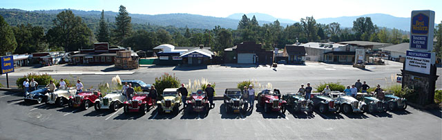 Lineup at the 2008 TCMG / ARR Conclave in Oakhurst