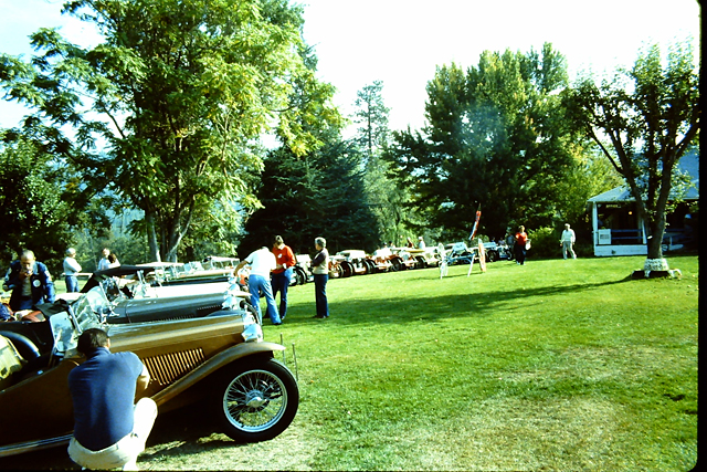 Lineup at the 1985 TCMG / ARR Conclave in Sky Ranch