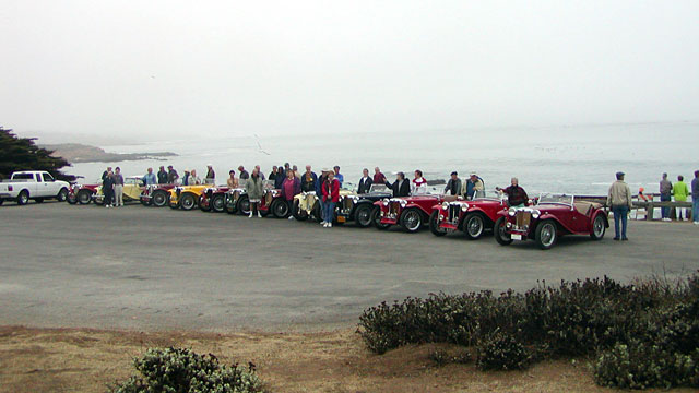 Lineup at the 2002 TCMG / ARR Conclave in Cambria