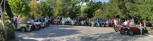 Lineup at the 2009 TCMG / ARR Conclave in Cambria
