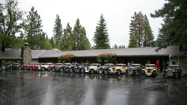 Lineup at the 2010 TCMG / ARR Conclave in Fish Camp