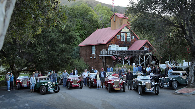 Lineup at the 2013 TCMG / ARR Conclave in San Luis Obispo.