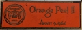 Orange Peel II Dash Plaque